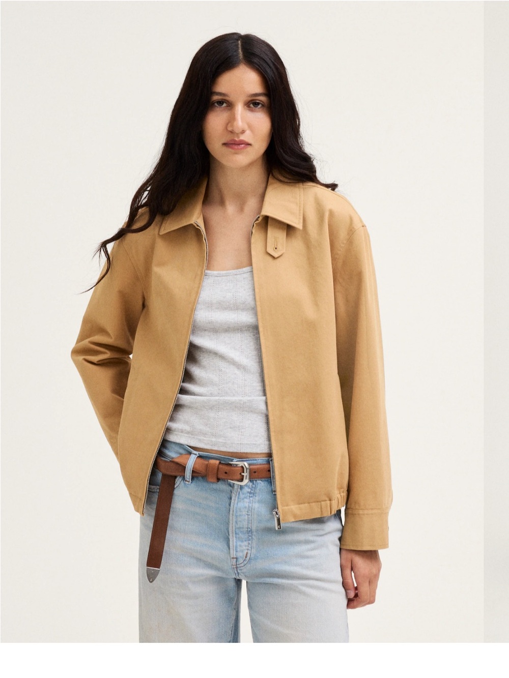Madewell cotton bomber - with cotton lining